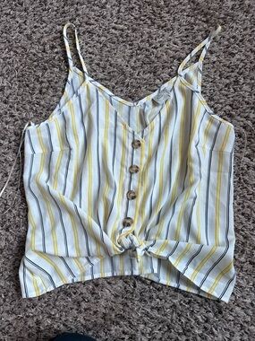 Paper Crane women’s Tie-Front Cami